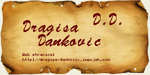 Dragiša Danković vizit kartica